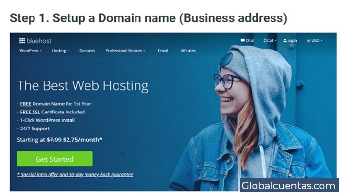 Configurar un nombre de dominio