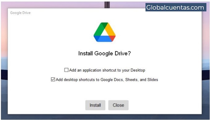 Descargue e instale la aplicación de Google Drive