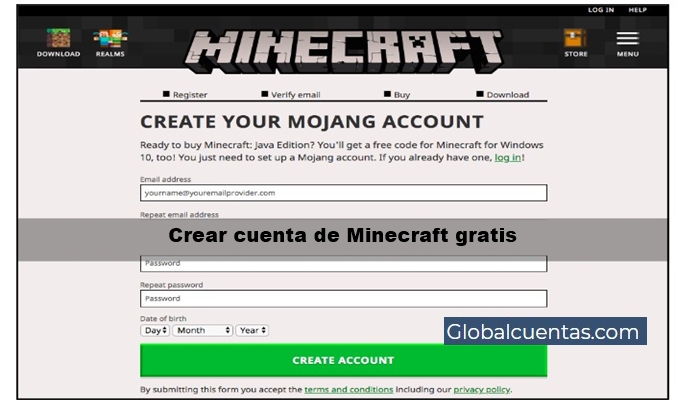 ¿Cómo se pueden Conseguir cuentas de Minecraft Gratis?